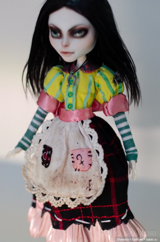 Кукольное платье Арт проект: Алиса, сквозь зеркала (фото 3)