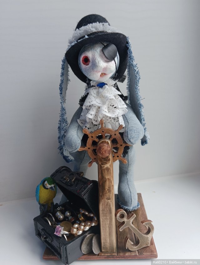 "Поиграем в пиратов" или джинсовый заяц