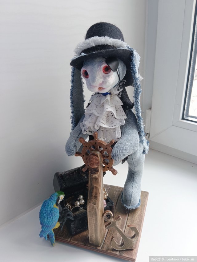 "Поиграем в пиратов" или джинсовый заяц (фото 6)