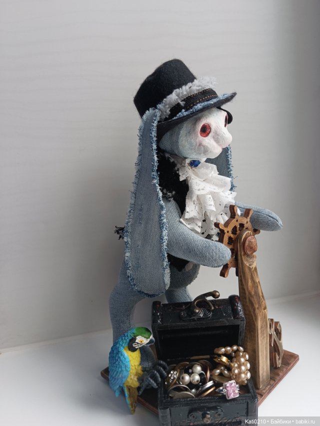 "Поиграем в пиратов" или джинсовый заяц (фото 4)