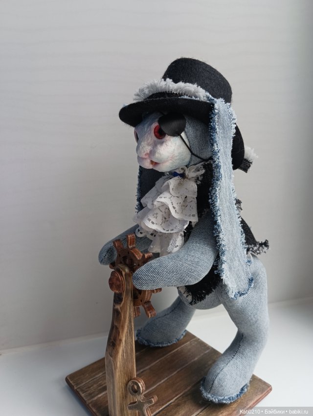 "Поиграем в пиратов" или джинсовый заяц (фото 8)