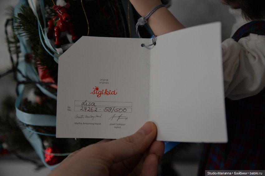 Кукла января или моя милая редчайшая Лиза от Martha Armstrong-Hand приехала (фото 8)