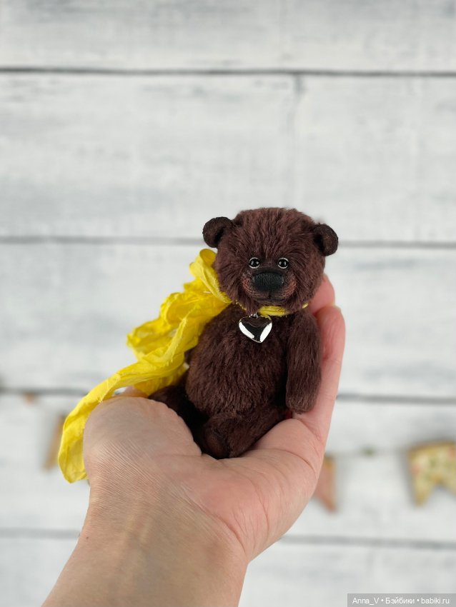 Тедди мишка Мирон — Авторские мишки Тедди и друзья: фото (фото 3)