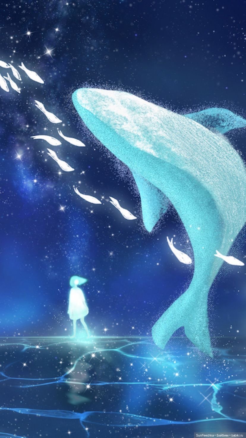 Киты в искусстве — Живопись и графика: творчество художников