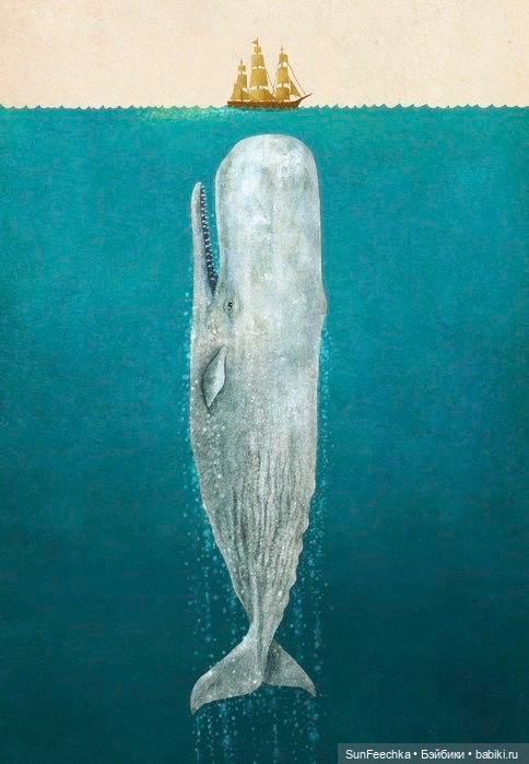 Киты в искусстве — Живопись и графика: творчество художников