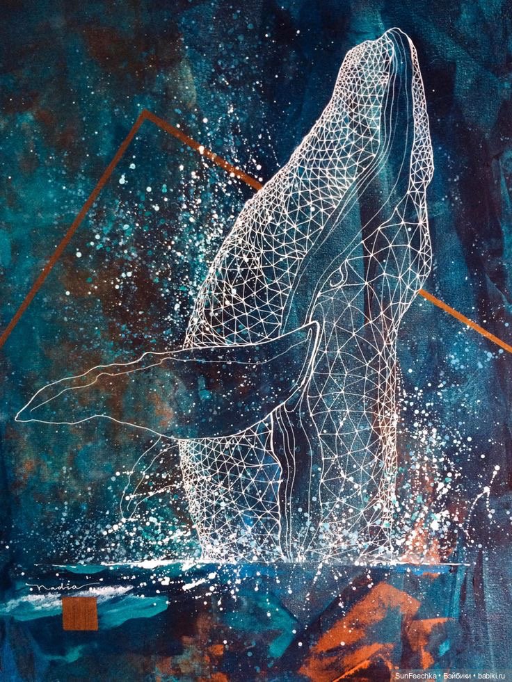 Киты в искусстве — Живопись и графика: творчество художников