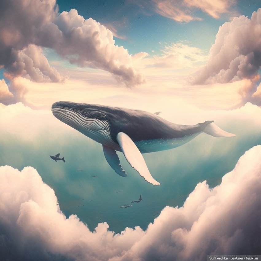 Киты в искусстве — Живопись и графика: творчество художников (фото 10)