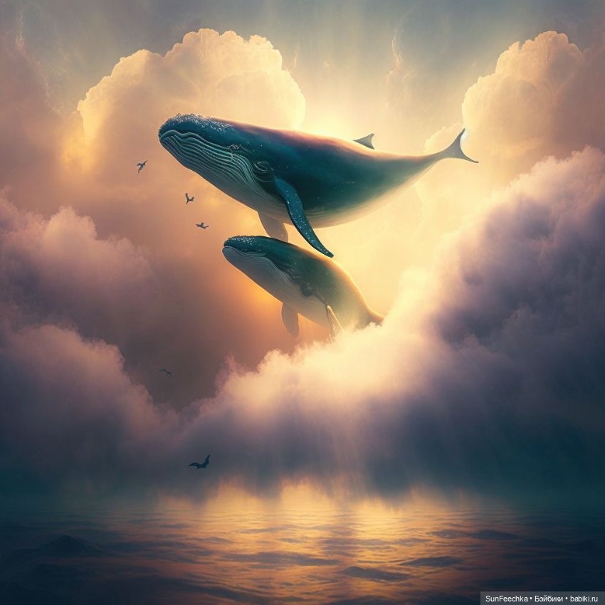 Киты в искусстве — Живопись и графика: творчество художников