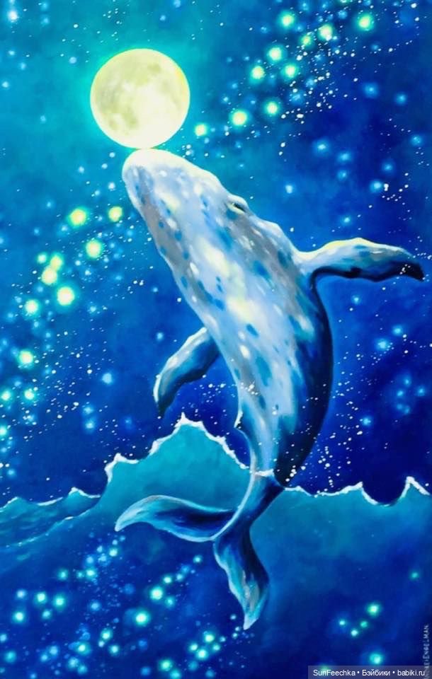 Киты в искусстве — Живопись и графика: творчество художников