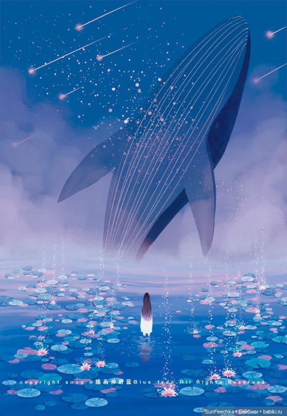 Киты в искусстве — Живопись и графика: творчество художников