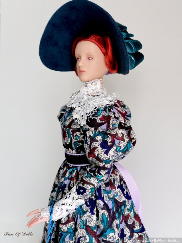 Барышня-крестьянка — Одежда и обувь для кукол своими руками: фото (фото 3)