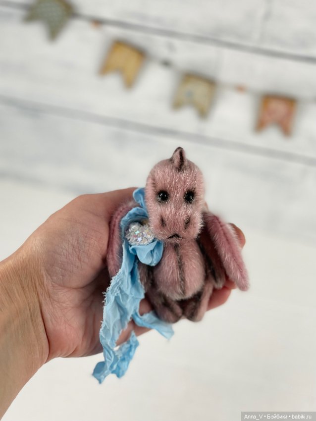 Тедди дракоша Ли — Авторские мишки Тедди и друзья: фото (фото 4)