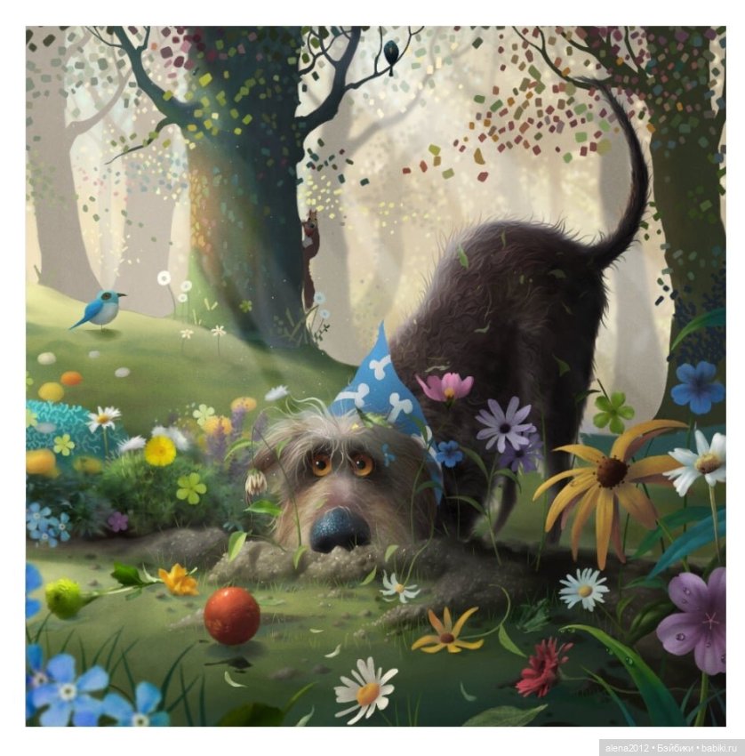 Stephen Hansen тепло и мило о собачей жизни