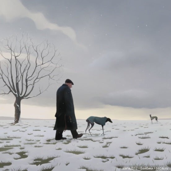 Stephen Hansen тепло и мило о собачей жизни