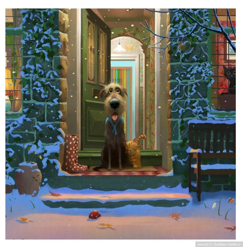 Stephen Hansen тепло и мило о собачей жизни