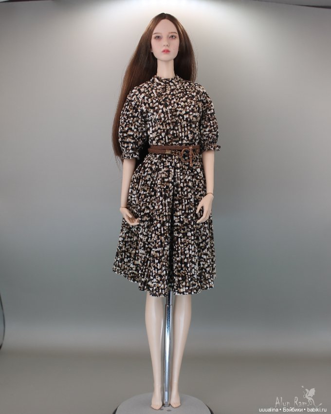 ООАК моего авторства экшен голова Luna V.2 на теле Менгф (фото 5)