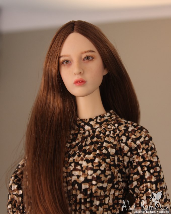 ООАК моего авторства экшен голова Luna V.2 на теле Менгф