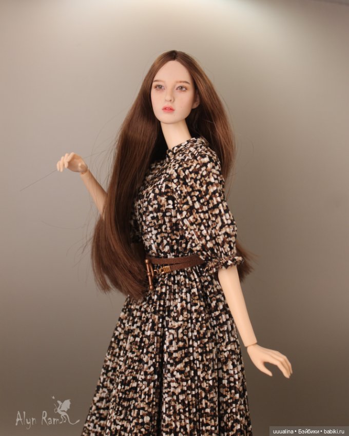 ООАК моего авторства экшен голова Luna V.2 на теле Менгф