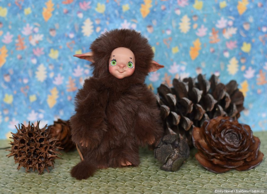 Каштанчик — Домашние фото авторских игрушек: Тедди