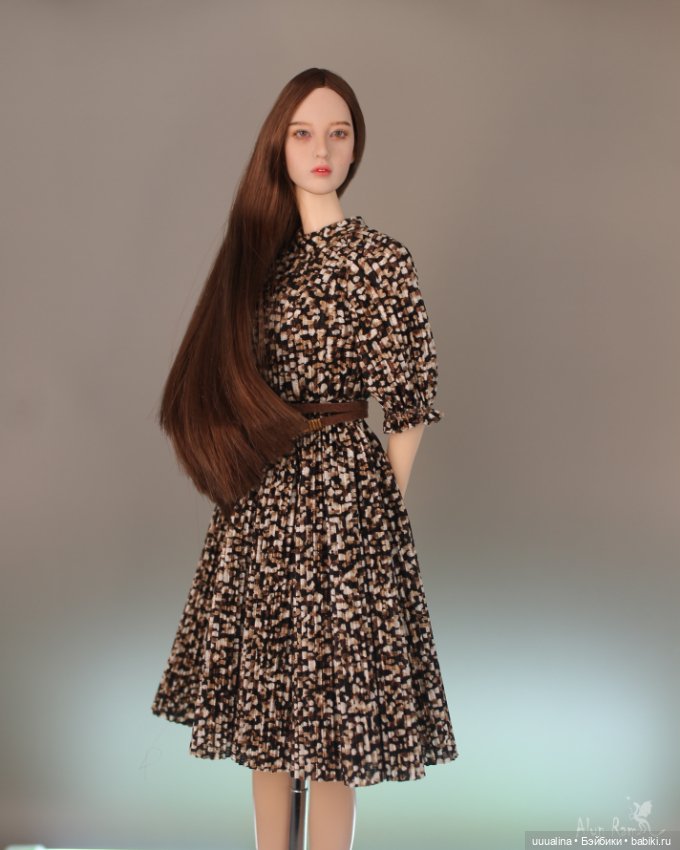 ООАК моего авторства экшен голова Luna V.2 на теле Менгф (фото 4)