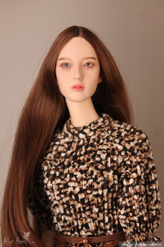 ООАК моего авторства экшен голова Luna V.2 на теле Менгф