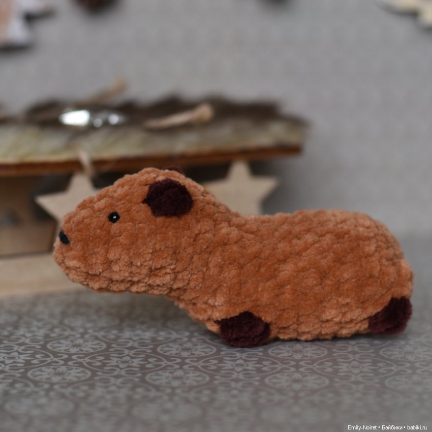 Капибара для капибары — Домашние фото авторских игрушек: Тедди (фото 4)