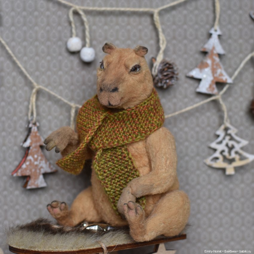 Капибара для капибары — Домашние фото авторских игрушек: Тедди (фото 5)