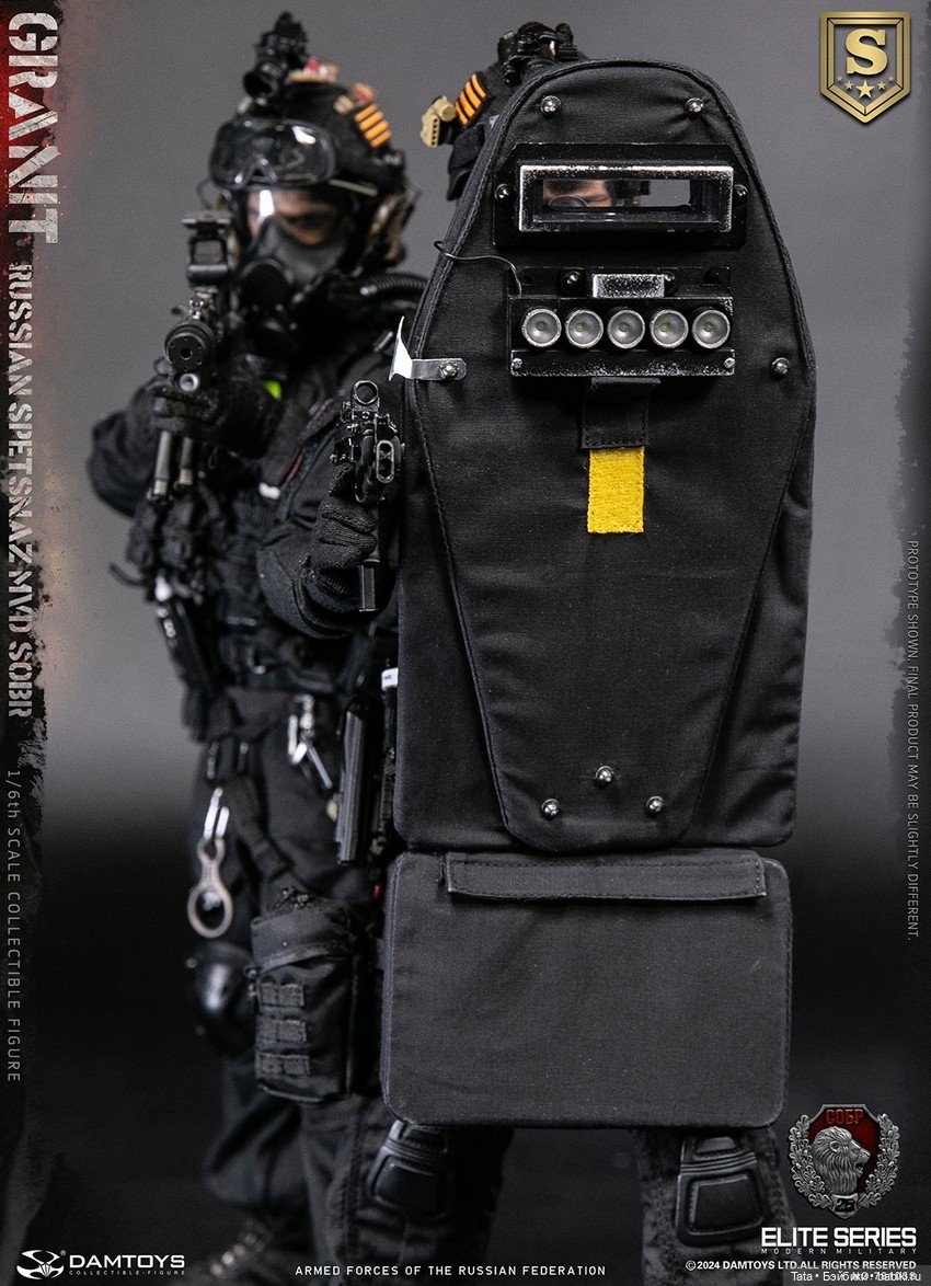 СОБР "Гранит" от Damtoys, две версии фигуры (фото 4)