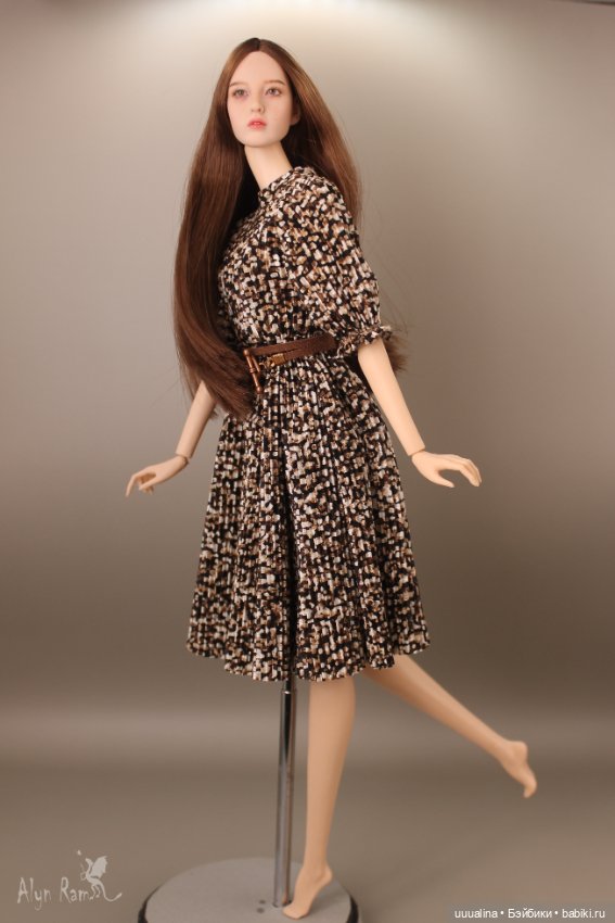 ООАК моего авторства экшен голова Luna V.2 на теле Менгф