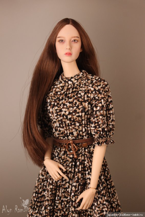 ООАК моего авторства экшен голова Luna V.2 на теле Менгф