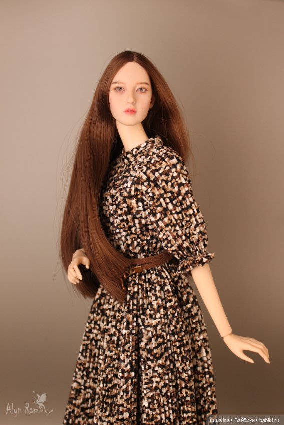 ООАК моего авторства экшен голова Luna V.2 на теле Менгф