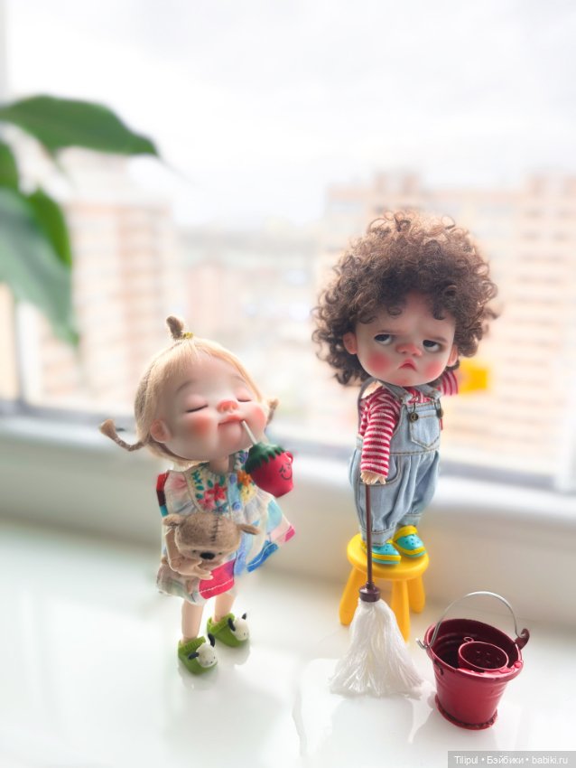 Рикардо — Авторские миниатюрные куклы: лепка