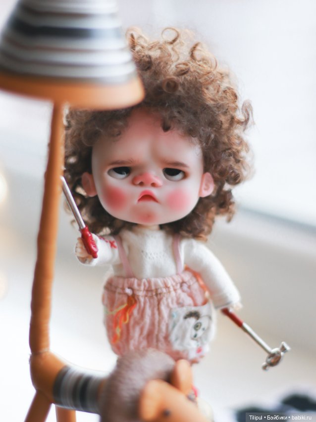 Рикардо — Авторские миниатюрные куклы: лепка (фото 5)