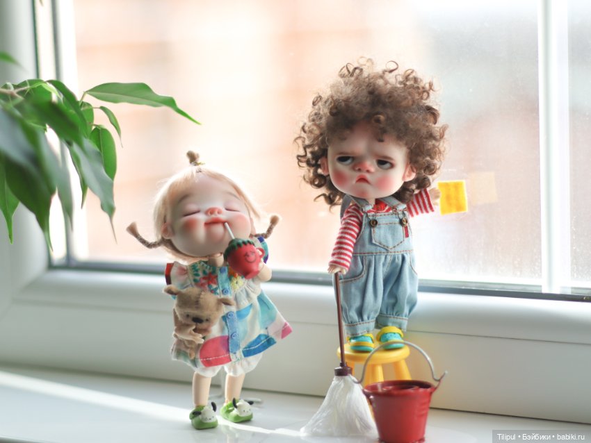 Рикардо — Авторские миниатюрные куклы: лепка