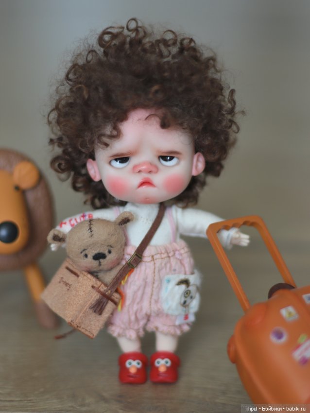 Рикардо — Авторские миниатюрные куклы: лепка (фото 4)