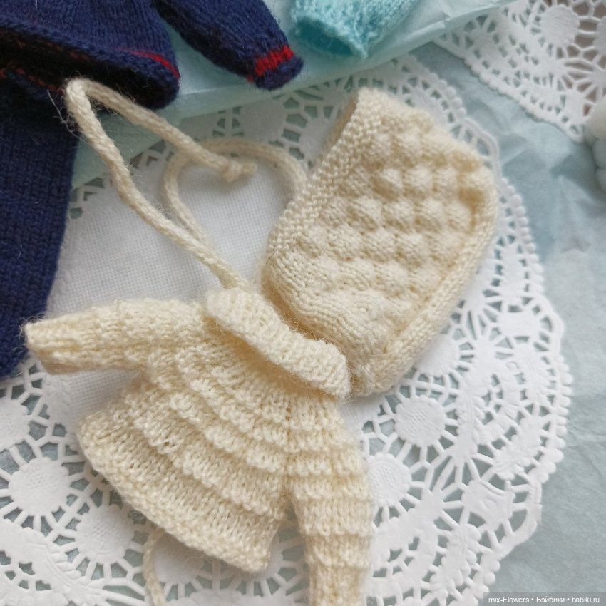 Вяжу куколкам... малышам — Одежда и обувь для кукол своими руками: фото (фото 3)