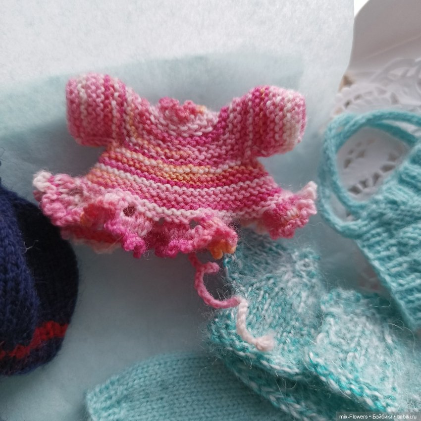 Вяжу куколкам... малышам — Одежда и обувь для кукол своими руками: фото (фото 5)