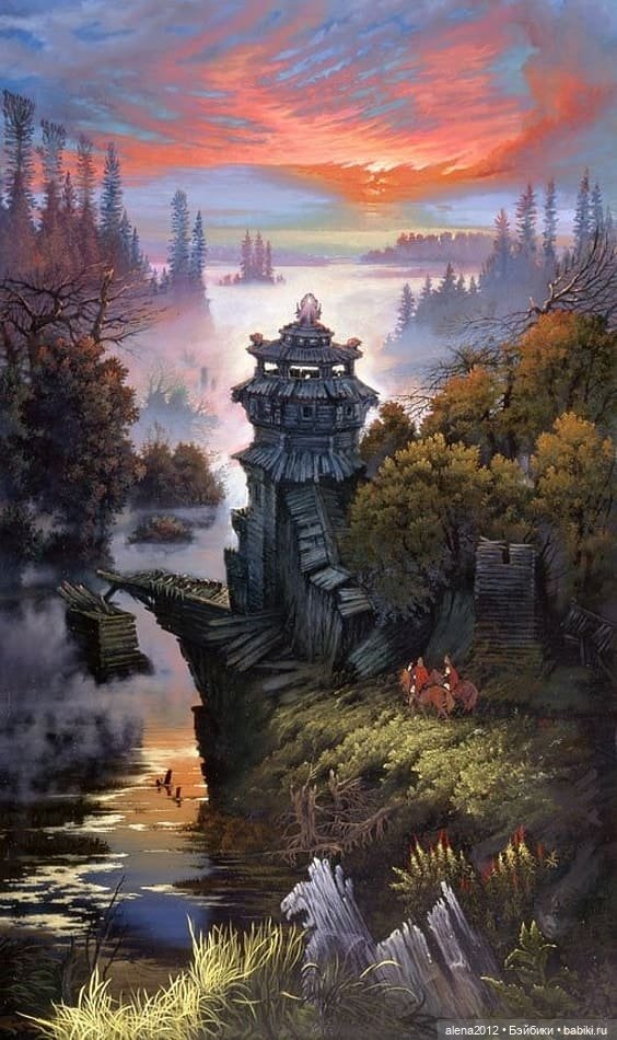 Художник Александр Угланов. Русь былинная