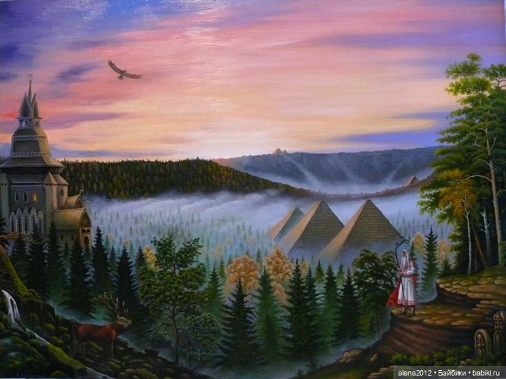 Художник Александр Угланов. Русь былинная (фото 4)