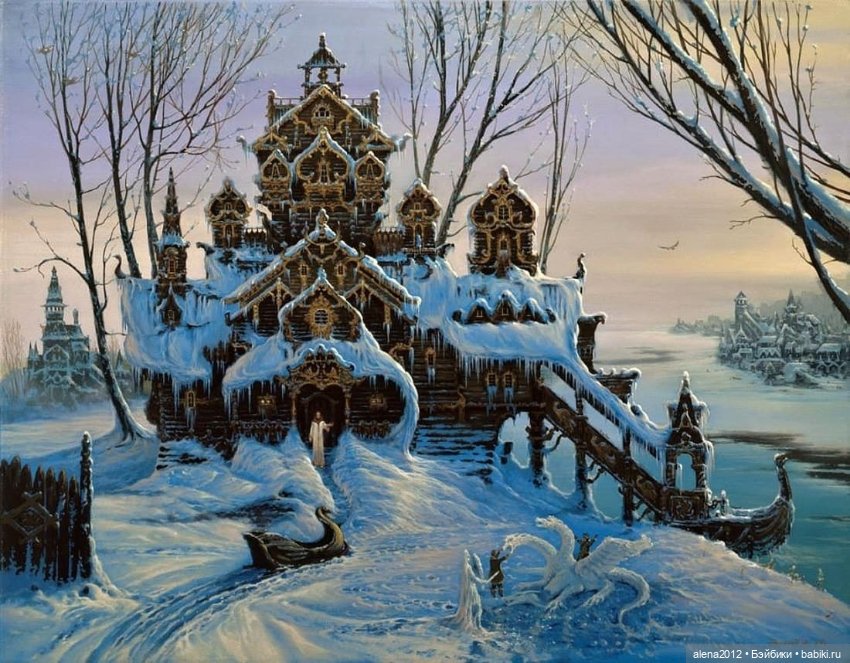 Художник Александр Угланов. Русь былинная