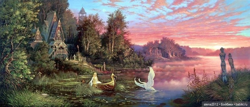 Художник Александр Угланов. Русь былинная