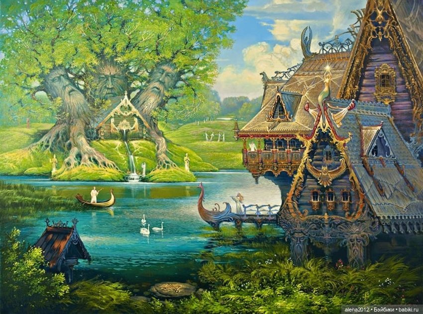 Художник Александр Угланов. Русь былинная