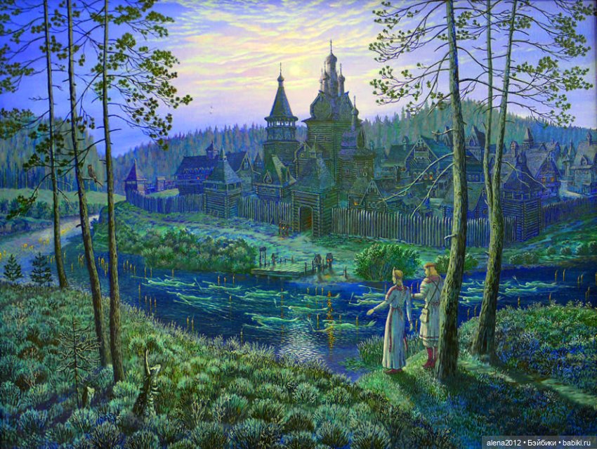 Художник Александр Угланов. Русь былинная