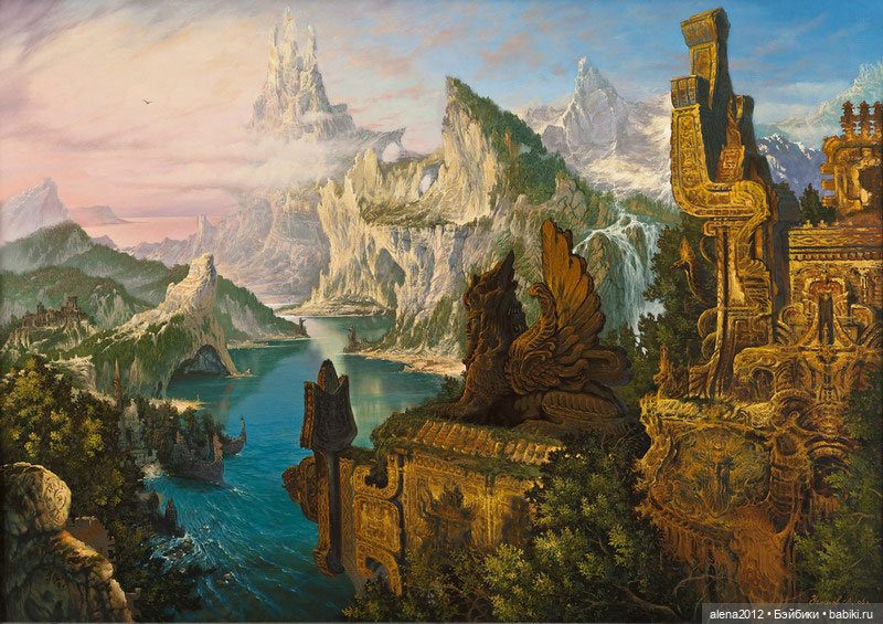 Художник Александр Угланов. Русь былинная