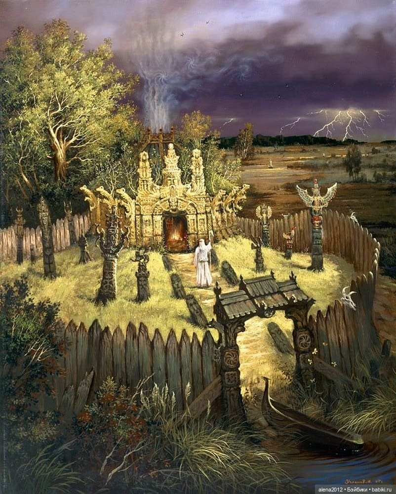 Художник Александр Угланов. Русь былинная