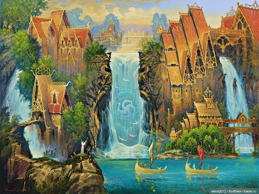 Художник Александр Угланов. Русь былинная