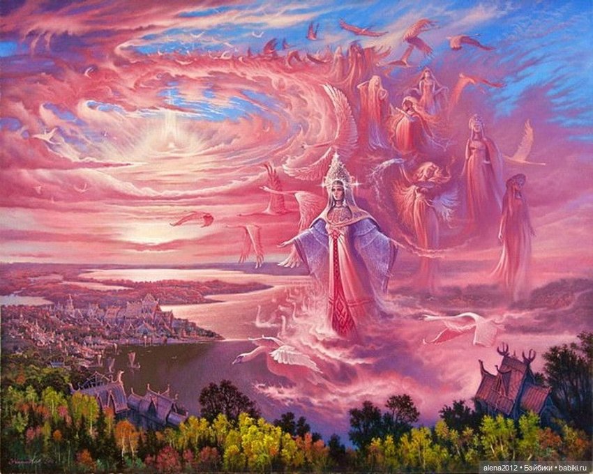 Художник Александр Угланов. Русь былинная