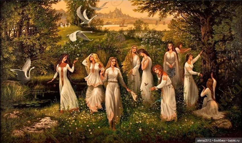 Художник Александр Угланов. Русь былинная