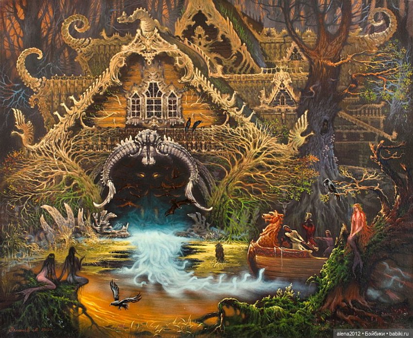 Художник Александр Угланов. Русь былинная (фото 6)