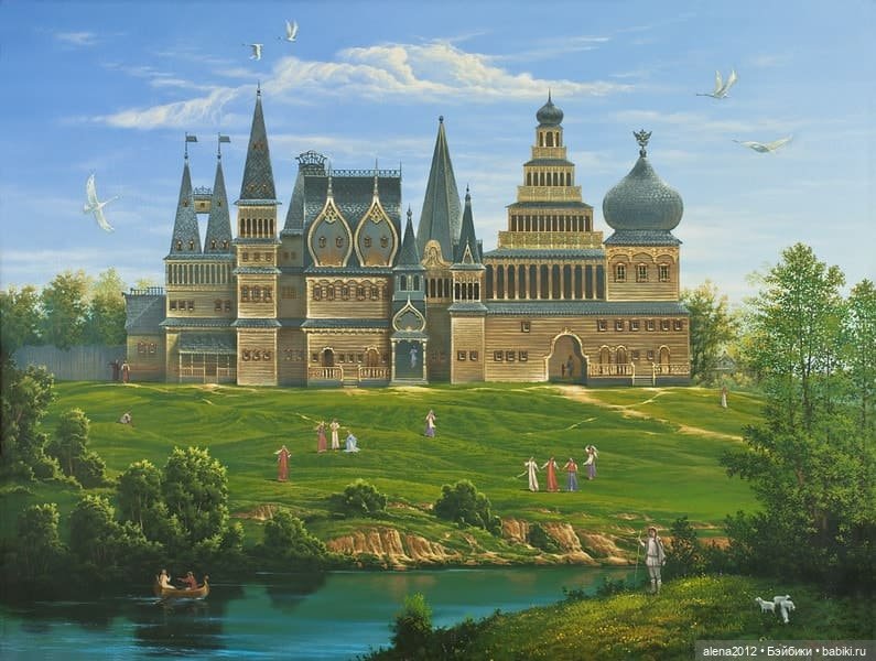 Художник Александр Угланов. Русь былинная